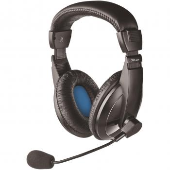 Trust Quasar - Auriculares con micrófono de diadema cerrados