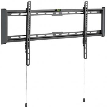 Soporte de pared Aisens WT90F-235 para TV de 43-90 / hasta 75kg / fijo / compatible con monitores / acero de alta resistencia / VESA máximo 800x400mm / color negro