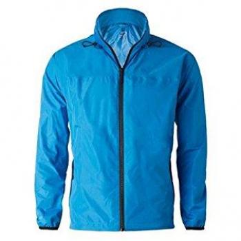 AGU Lluvia Chaqueta Let 's Go, Azul, XL, 430392