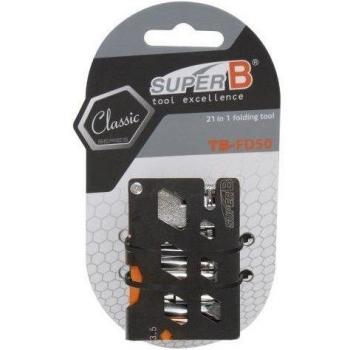 SuperB TB-FD50-OR - Miniherramienta, color negro
