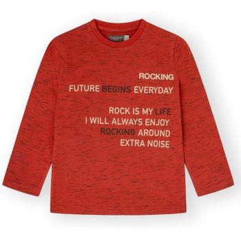 Camiseta de niño de algodón en marrón - Canada House