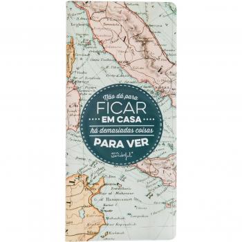Mr.Wonderful WOA03394 Portadocumentos Hay Demasiadas Cosas Por Ver, Multicolor