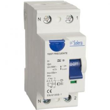 Diferencial Superinmunizado 2P 25A Clase A SOLERA RCBSI2P2530