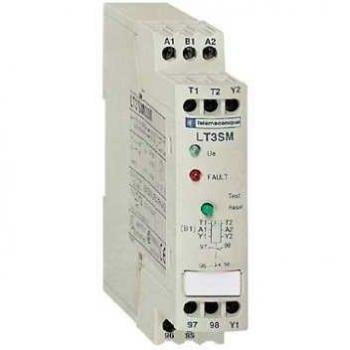 Schneider Electric LT3SM00M TySys PTC Dispositivo de Comando Sonda Rearme Automático, 2NA + NF, 115/230VCA/CC, 100mm x 22.5mm x 100mm,