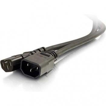 Cable de alimentación C2G 2m, C14 IEC - C15 IEC