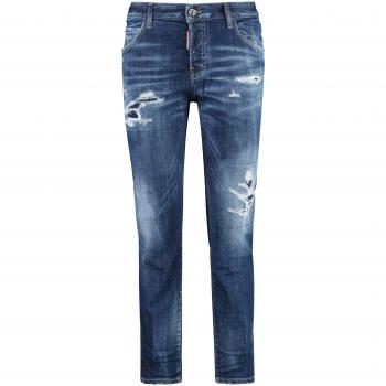 Dsquared2 Cool Girl Straight Leg Jeans, Denim, Size 40, Color 470