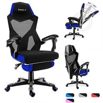 Silla Gaming Huzaro Combat 3.0 Azul/Negro