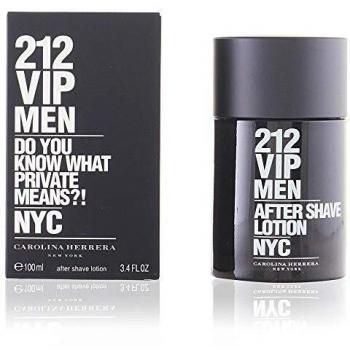 Carolina herrera 212 vip men after shave lotion splash for him 100 ml