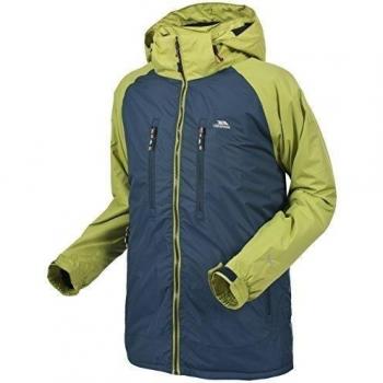 Trespass hombres chaqueta de esquí Alomar, hombre, color amarillo limón, tamaño XL