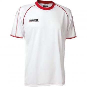 Derbystar Uni Spielertrikot - Camiseta de equipación, color blanco