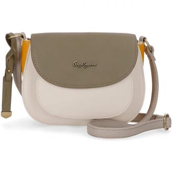 Pepe Jeans Mona Bolso bandolera, 22 cm, 2.11 litros, Verde