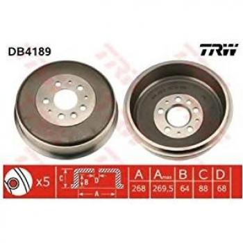 TRW Automotive AfterMarket DB4189 tambor de freno