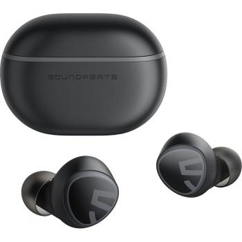 Auriculares Inalámbricos Mini SoundPEATS Bluetooth 5.2 con Cancelación de Ruido AI para Llamadas