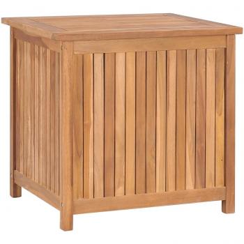 Rustic Garden Storage Box Solid Teak Wood