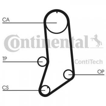 Correa de distribución Contitech CT594