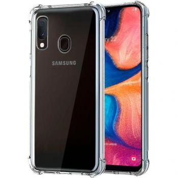 Carcasa COOL para Samsung A202 Galaxy A20e AntiShock Transparente