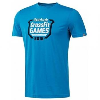 Reebok CF Games Crest tee Camiseta, Hombre, Multicolor