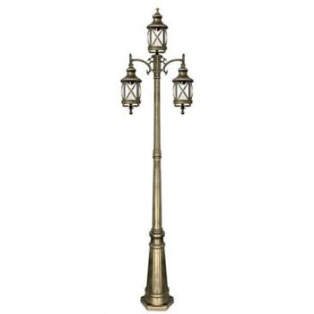 Farola Exterior Orquídea Oro E27