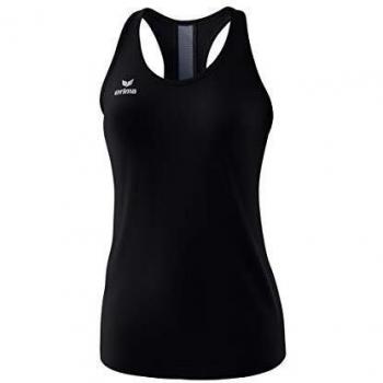 Erima Squad T-shirt Sin Mangas Negra 38 Mujer