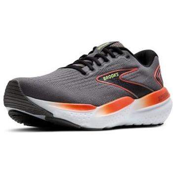 Zapatillas Brooks Glycerin 21 para hombre, color gris y naranja, tamaño 46.5 EUR