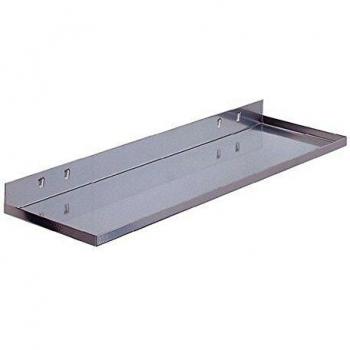 Placa de almacenamiento B350xT125mm color aluminio para sistema de placas perforadas Rasterplan