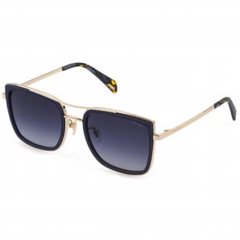 Police Stylish Sunglasses Spld82, Blue unisex, Size: 55 MM