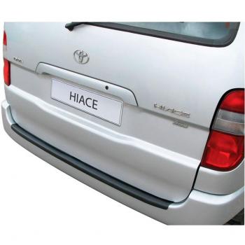 RGM Protector del Parachoques Trasero ABS Compatible con Toyota Hiace 2007- Negro