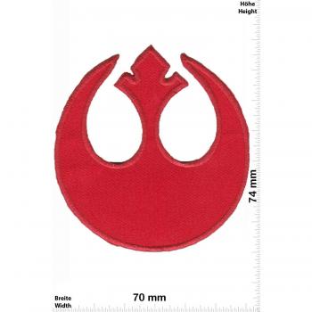 Parches - Starwars - Rebel - red - Special Forces - New Republic - Uniform Costume Crew - Movie Game Parches - Cartoon - Comic - Chaleco - Parche Termoadhesivos Bordado Apliques - Patch - Give Away Regalar