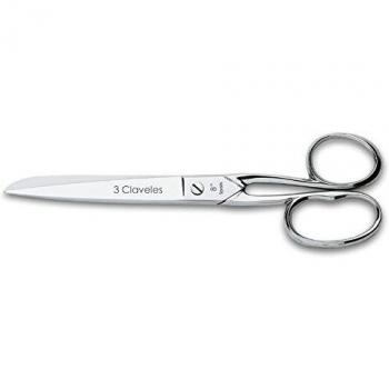 3 Claveles 35 Tijera de Modista de 8, Gris, 20 Cm - 8