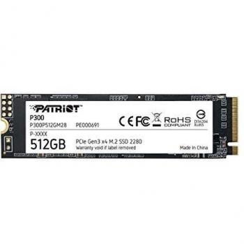 Patriot Memory P300 512GB M.2 PCIe NVMe Internal Solid State Drive