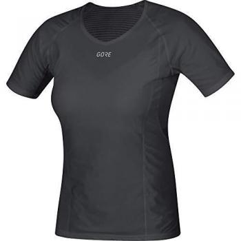 Gore Wear Women's Windstopper Short Sleeve Base Layer - Black - 3XS