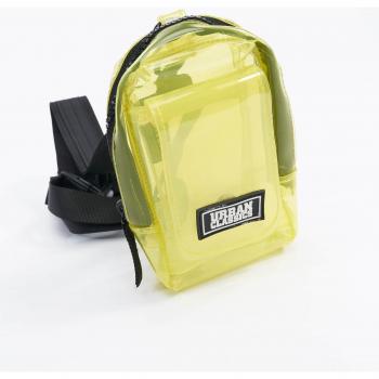 Riñonera Utilitaria Transparente Amarilla Urban Classics