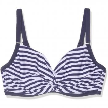 Esprit Brava Beach BC Underwire Parte de Arriba de Bikini, Azul