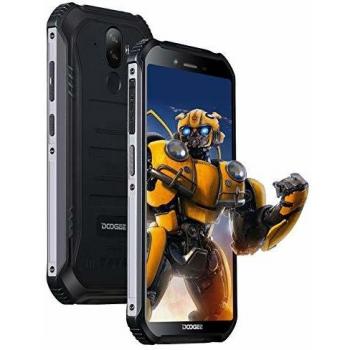DOOGEE S40 Lite Telefonos Moviles Libres, IP68/IP69K Impermeable Dual SIM 2GB+16GB, Android 9.0 Movil Todoterreno 5,5 Pulgada 4650mAh, Cámara 8MP+5MP, Huella Dactilar Desbloqueo Facial, Negro