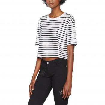 Camiseta de mujer Oversized a rayas Urban Classics