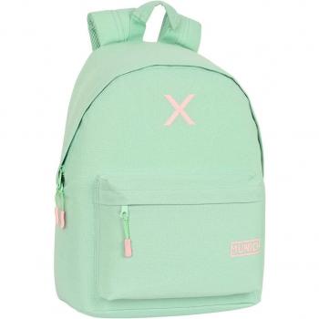 Mochila para Portátil 14.1 Munich Básicos Color Menta 41cm - Safta