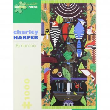 Charley Harper Birducopia Pomegranate Artpiece 1000-Piece Puzzle