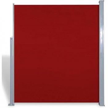 Red Side Awning for Patio/Balcony 160x300 cm
