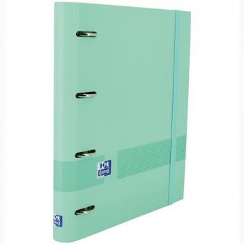 Carpeta de anillas Oxford A4+ Color menta