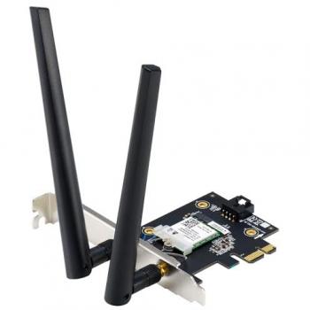 Adaptador de Red Interno ASUS PCE-BE6500 WiFi 7 Tri-banda con Bluetooth 5.4, 2882 Mbit/s, Seguridad WPA3, OFDMA y MU-MIMO