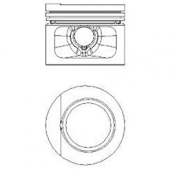 Nüral 87-109407-50 pistón