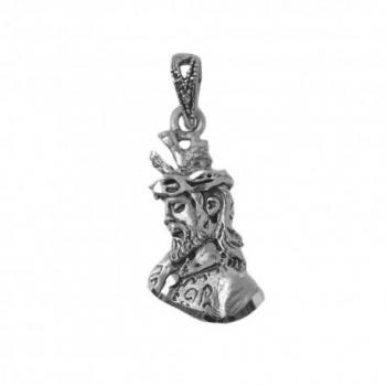 Colgante Cristo de los Gitanos Plata Ley 925m 19mm