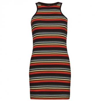 Superdry Vintage Stripe Sleeveless Racerback Dress for Women - Multicolor Summer Collection