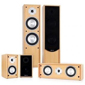 Auna Linie-300-BH - Equipo de Altavoces para Home Cinema