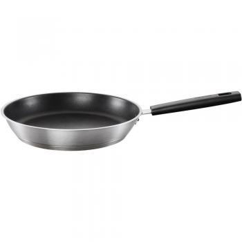 Fiskars Hard Face Steel Sartén, Acero Inoxidable, Gris, 28 cm