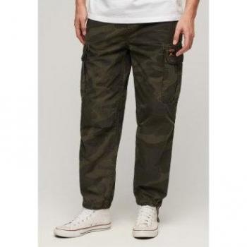Pantalón holgado Parachute verde Superdry para hombre