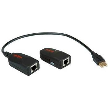 Extensor USB 2.0 hasta 50 m a través de RJ45, Cat.5e/6