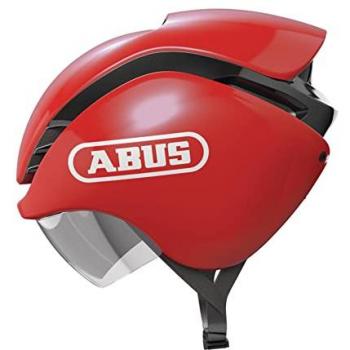 Abus GameChanger TRI Blaze Red M - Triathlon Bike Helmet