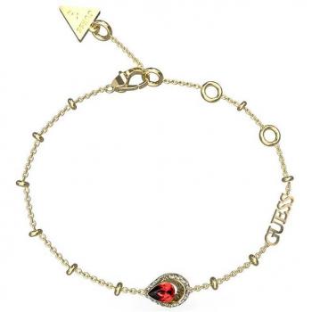 Pulsera Lollipop de acero dorado Guess