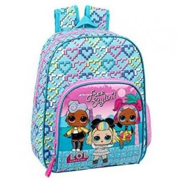 LOL Surprise Hearts Mochila pequeña Adaptable Carro, Multicolor, Unica